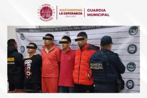  detenidos por la Guardia Municipal de Naucalpan y FGJEM