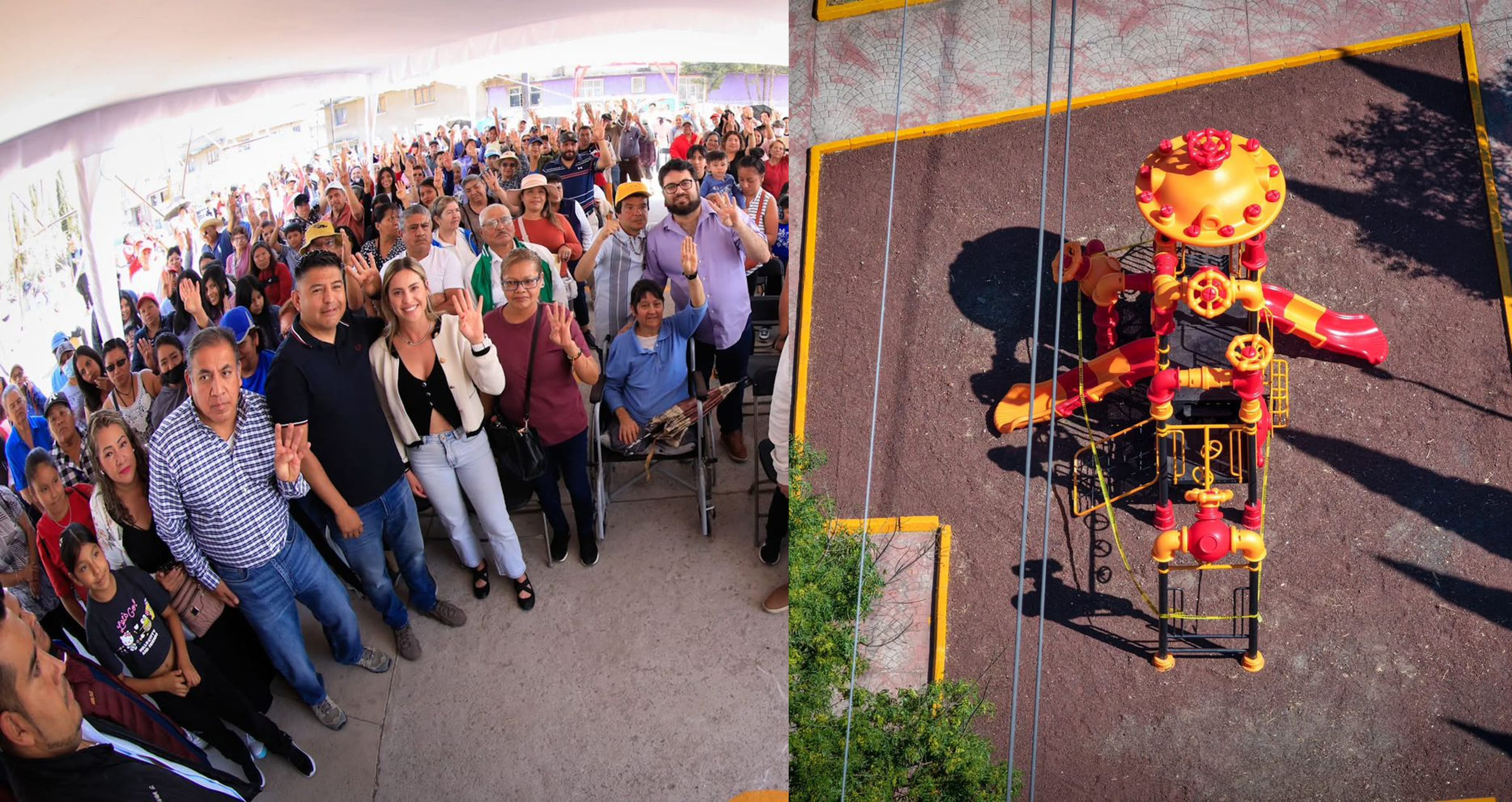 Recuperación de espacios abandonados para niños y jóvenes en Naucalpan