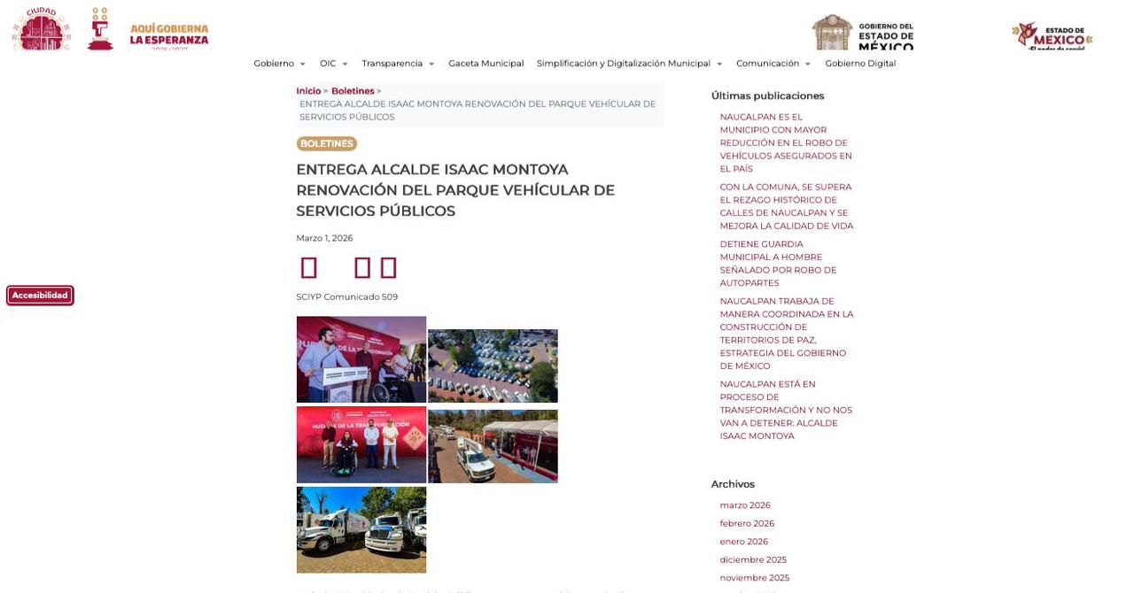 Facilitan lectura de información oficial del Gobierno de Naucalpan