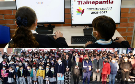 Entregan computadoras para que tlalnepantlenses siga progresando en el nivel educativo