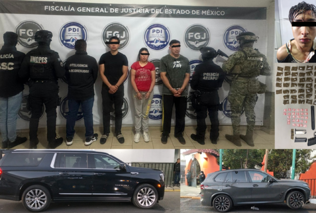 Cuatro detenidos en Atizapán por estar implicados en homicidios de una familia