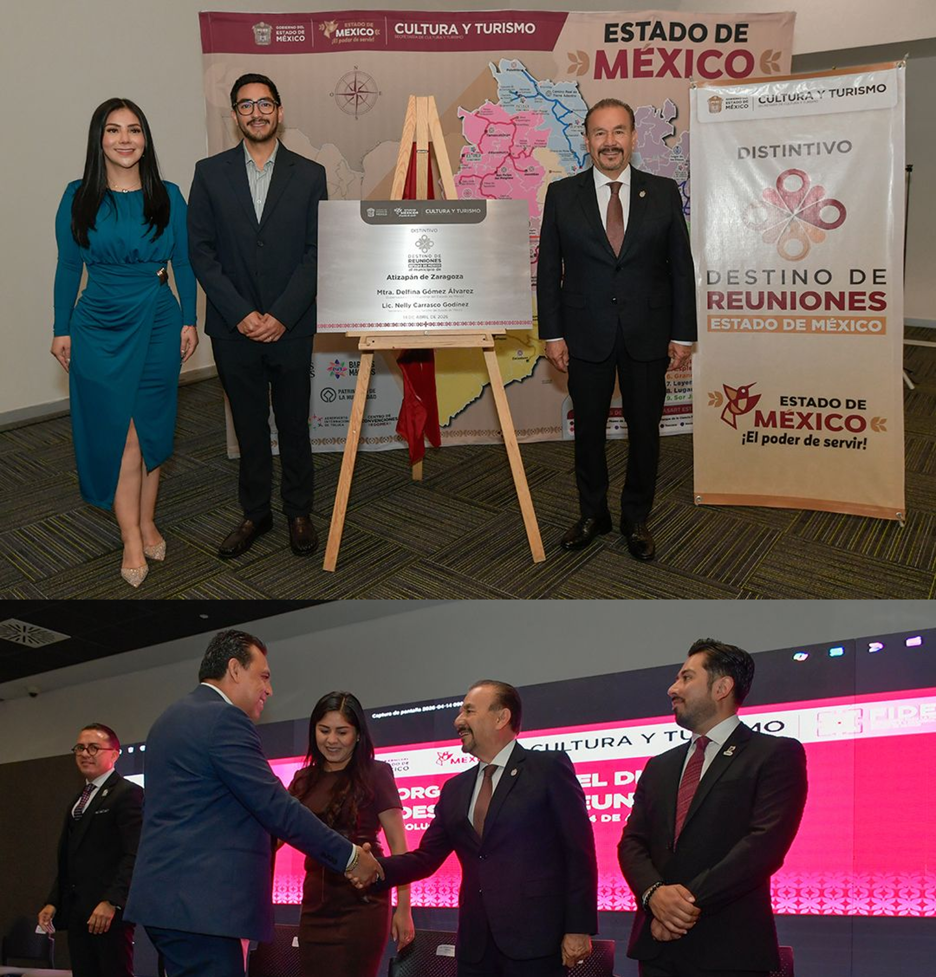 Atizapán de Zaragoza recibe distintivo “Destino de Reuniones Estado de México”,