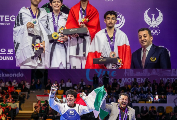 Juveniles de Tae Kwon Do traen medallas a México