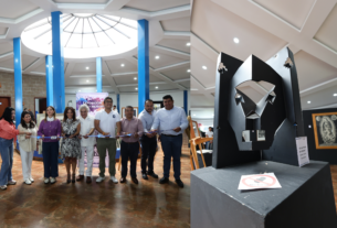 Exposición "Tinta y Memoria", del artista gráfico Joel Rendón, conformada por más de 30 obras, Museo de Huixquilucan, Jardín de Cultura, San Juan Bautista