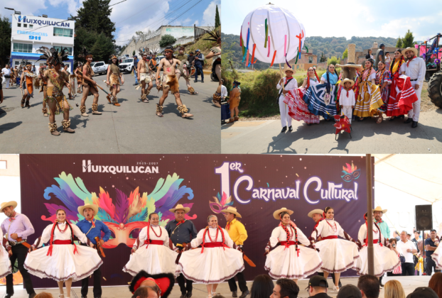 Grupos folclóricos en Carnaval Cutural de Huixquilucan próximo sábado