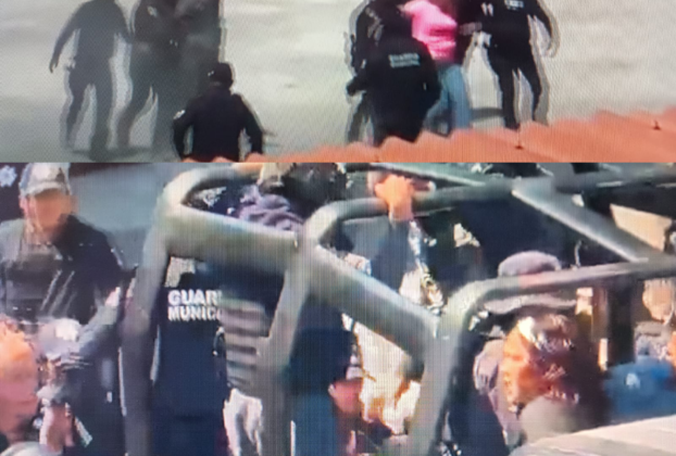 Policías de Guardia Municipal de Naucalpan detienen a ocho en Río Hondo