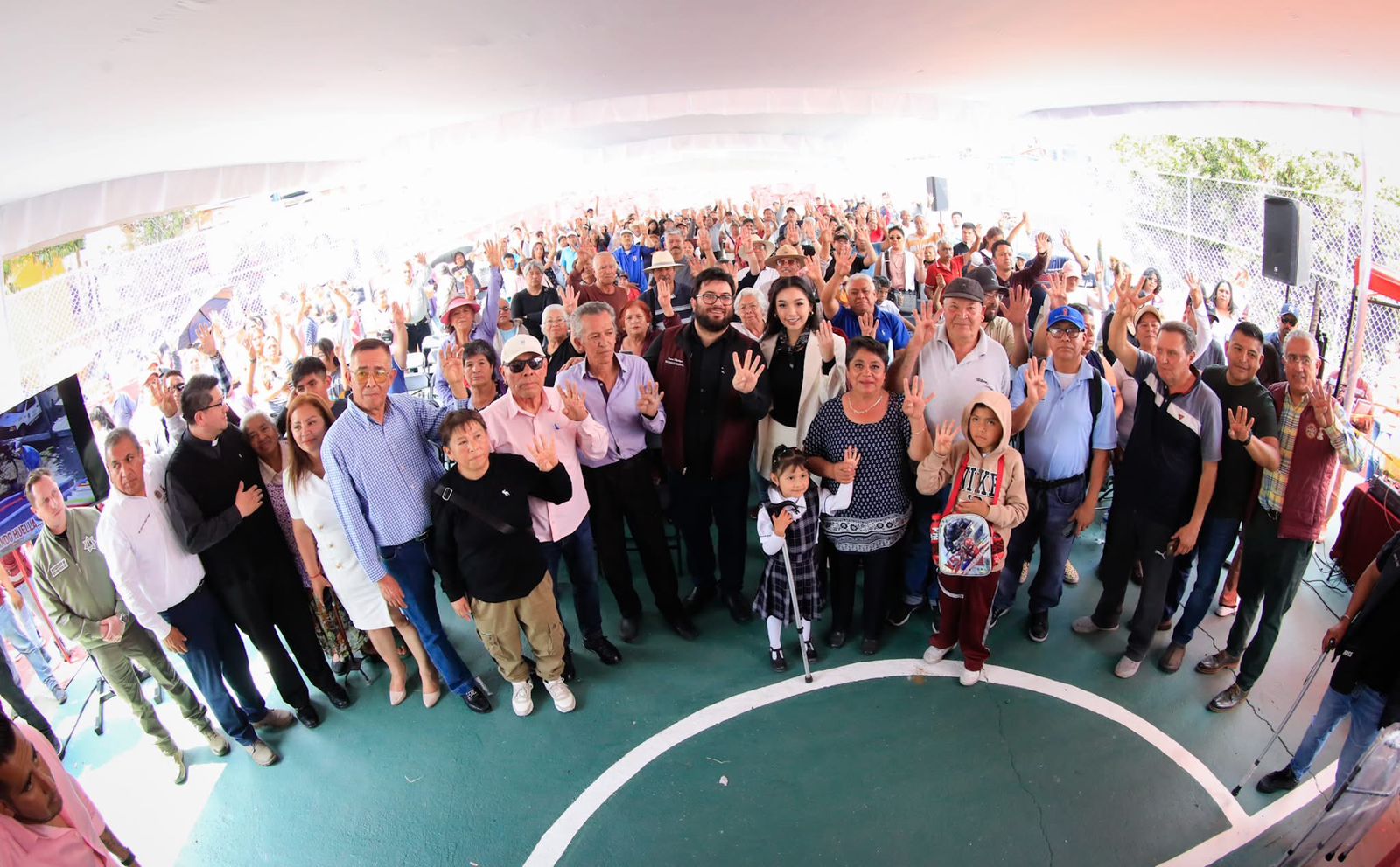 Agradecidos con la recuperación de parque, canchas y sendero seguro en Loma Colorada, Naucalpan