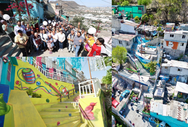 Gobierno de Tlalnepantla invirtió más de 6 millones de pesos en modernizar dos callejones