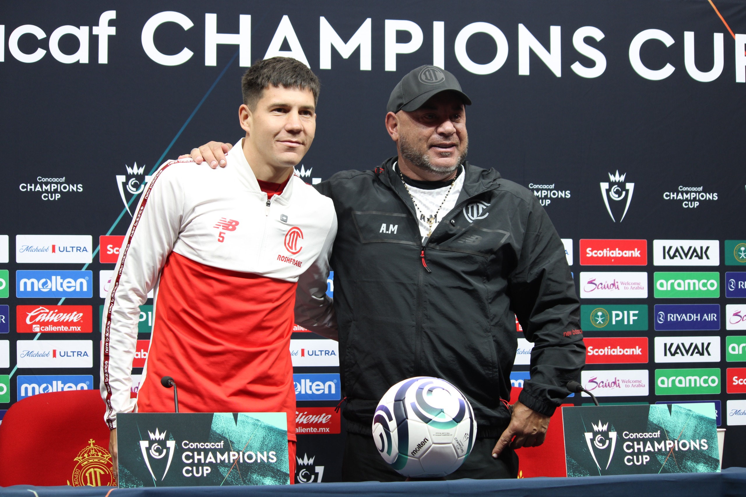 Antonio Mohamed y Franco Romero