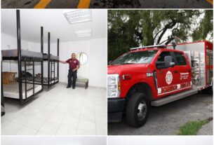 Renuevan instalaciones de bomberos Barrientos Tlalnepantla