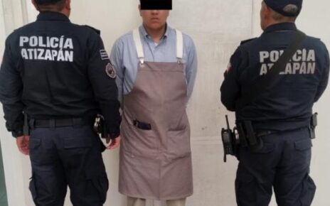 Detiene Policía de Atizapán de Zaragoza a sujeto en interior de residencia