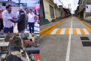 Elevan calidad de vida en Naucalpan con calles reconstruidas