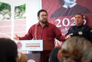 Compromiso de Isaac Montoya del Par Vial en San Mateo, Naucalpan