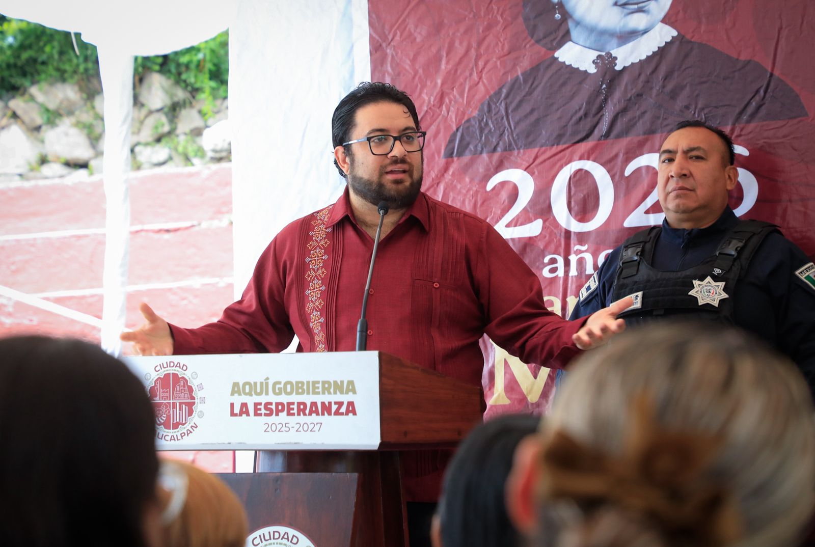 Compromiso de Isaac Montoya del Par Vial en San Mateo, Naucalpan