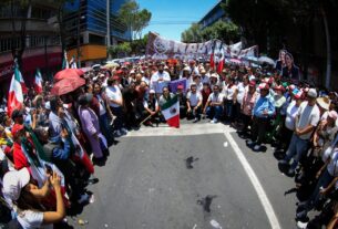 Asiste Isaac Montoya a Tlalnepantla a mensaje de Claudia Sheinbaum