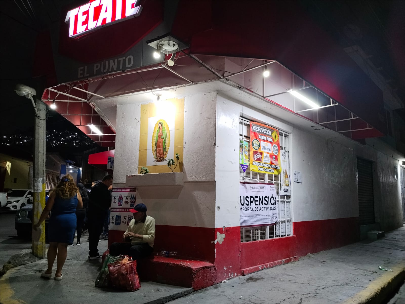 Cuatro negocios clausurados por expender y permitir consumo de bebidas etílicas en Tlalnepantla