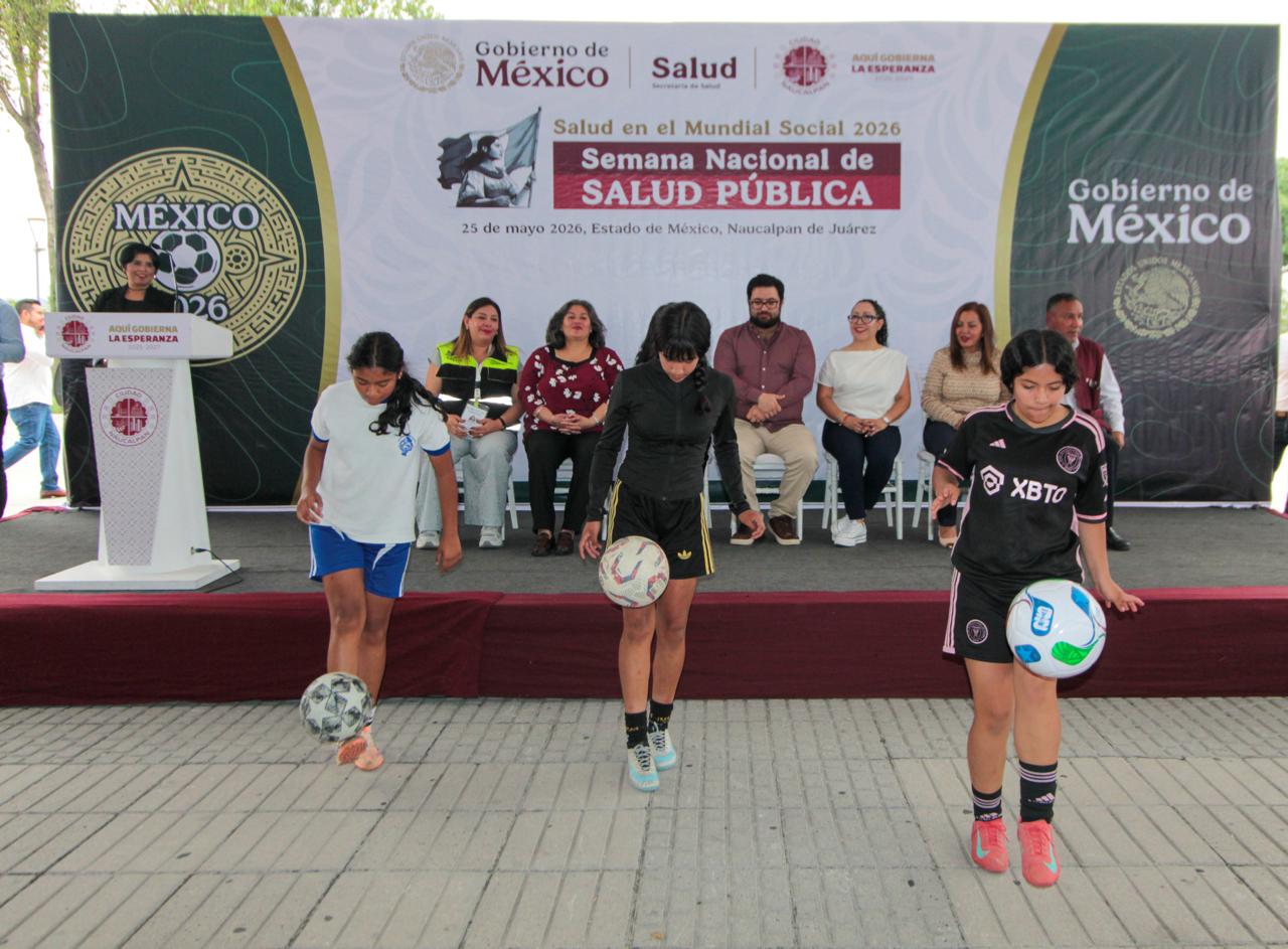 Mundialito y salud en Naucalpan