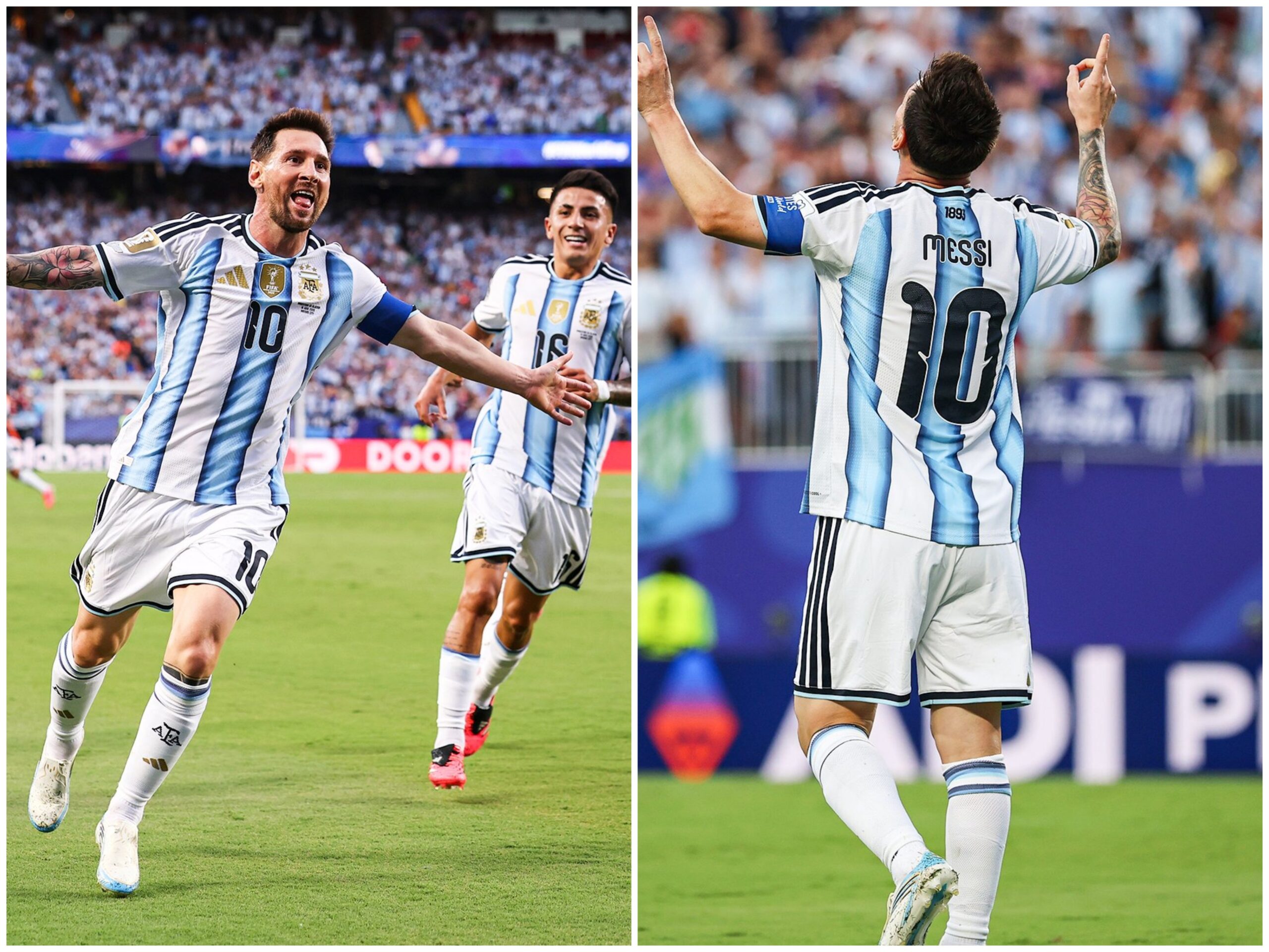 Messi, triplete para triunfo argentino y colocarse como máximo goleador de mundiales