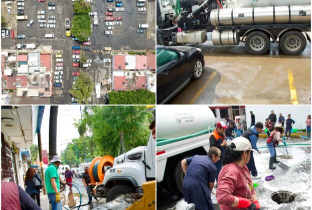 Despliegan todo el personal especializado y equipo para recuperar normalidad en Los Reyes Ixtacala
