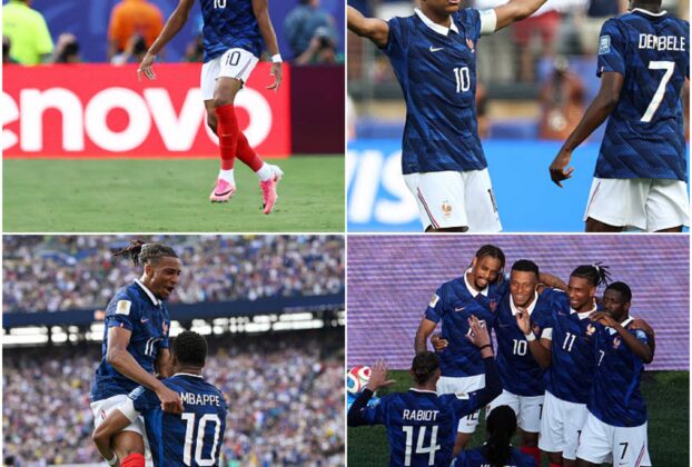 Francia vence 3-0 a Suiza