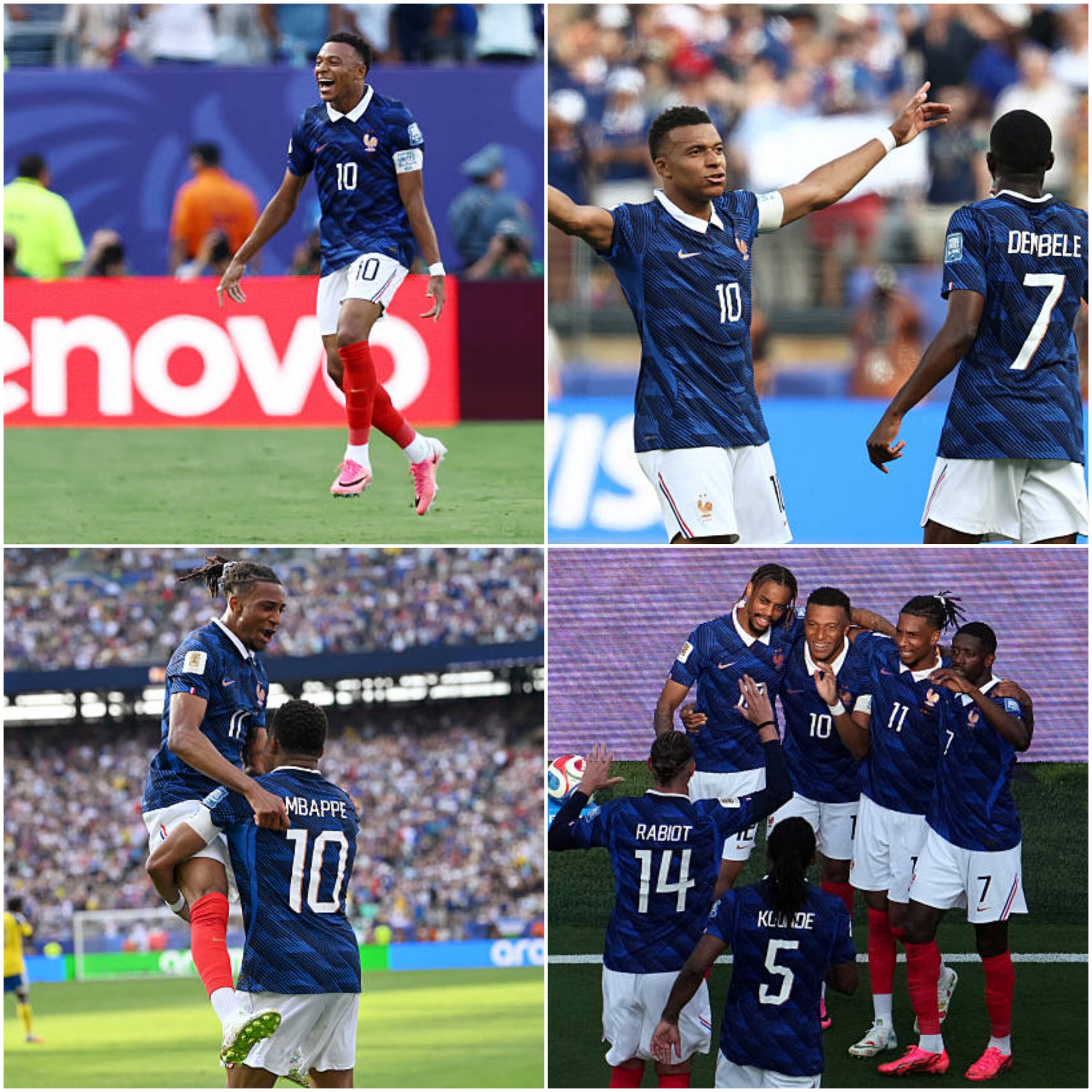 Francia vence 3-0 a Suiza