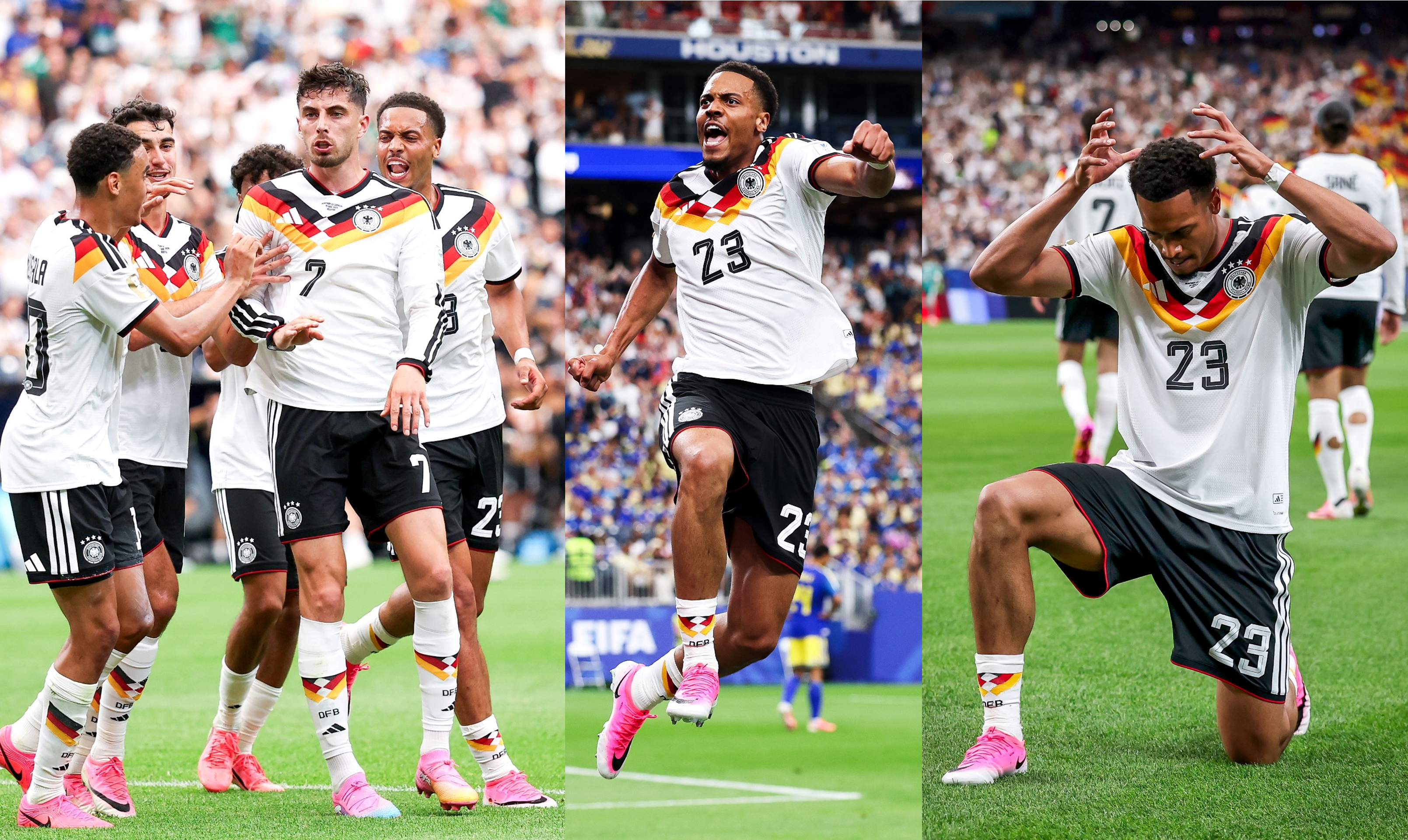 Alemania piensa más allá de los partidos al pasar 7-0 sobre Curazao
