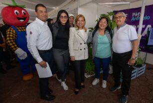 Paty Arévalo en Feria ambiental “Cuida el Medio Ambiente, Cuida Nuestro Futuro”