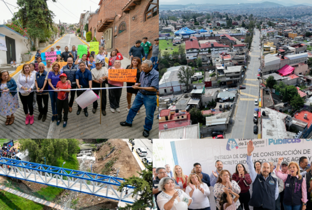 Más de 15 mil metros cuadrados de la avenida Emiliano Zapata renovó con concreto hidráulico el gobierno de Atizapán de Zaragoza