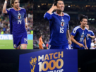 Partido mil de Copa del Mundo con goleada de Japón sobre Túnez