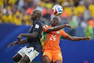 Costa de Marfil gana a Ecuador