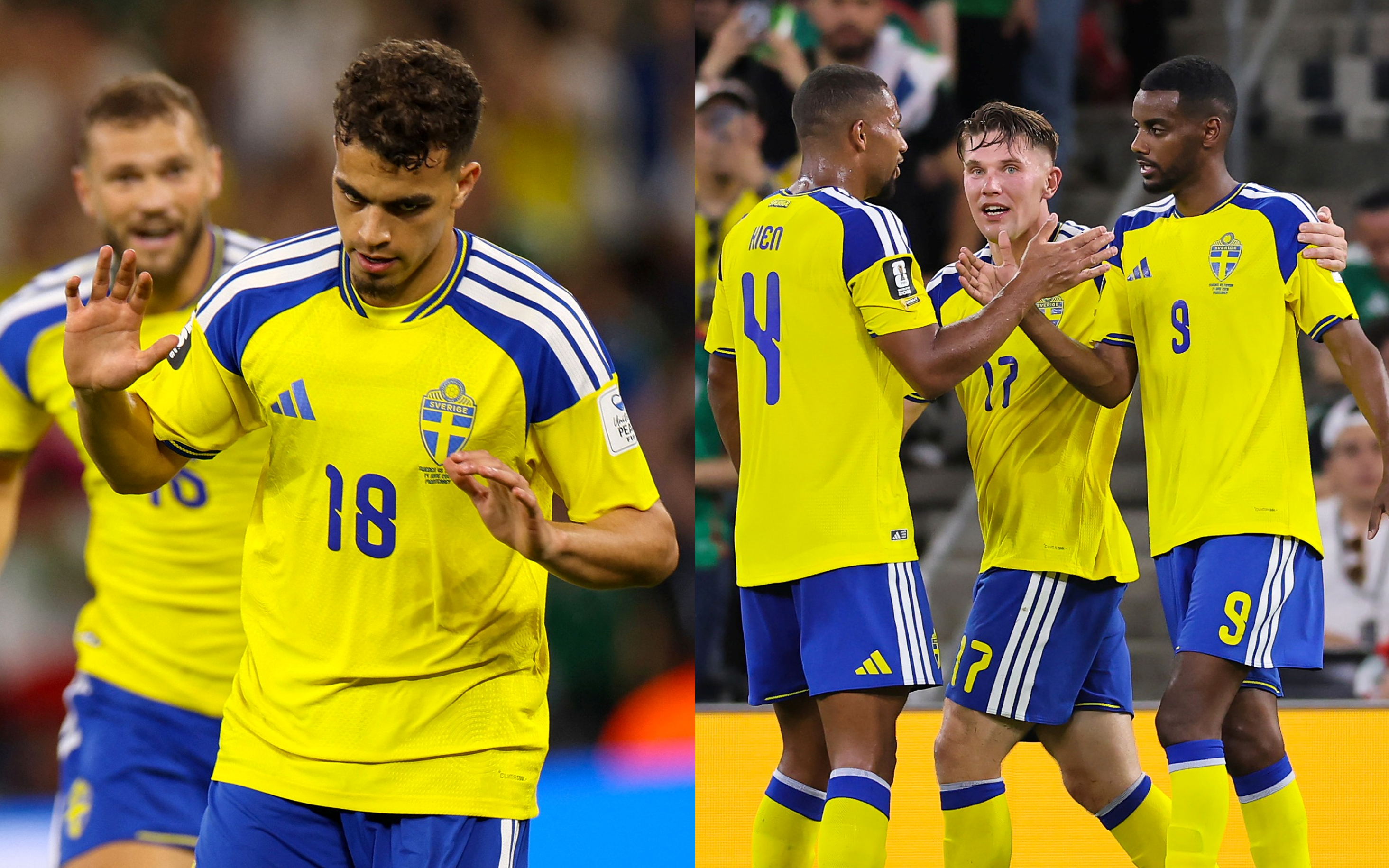 Suecia vence 4-1 a Tunez