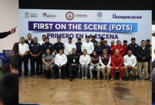 Elementos de PC son capacitados en Huixquilucan