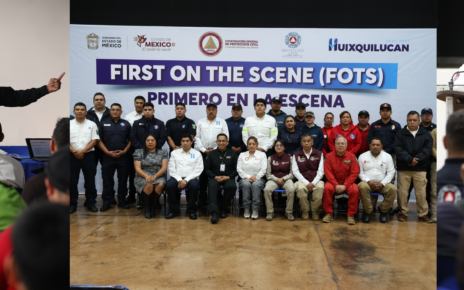 Elementos de PC son capacitados en Huixquilucan