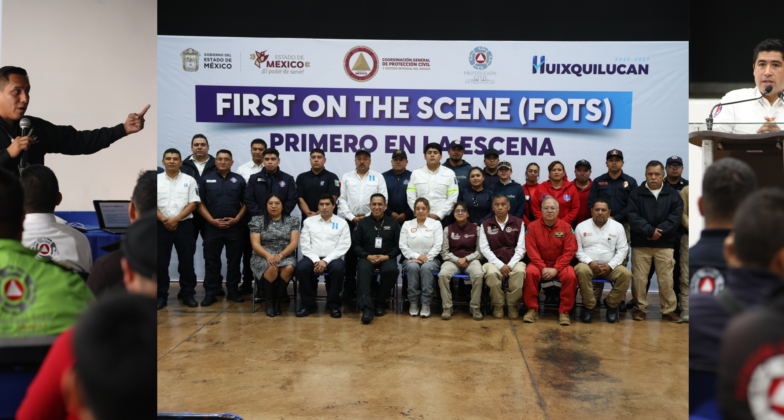 Elementos de PC son capacitados en Huixquilucan