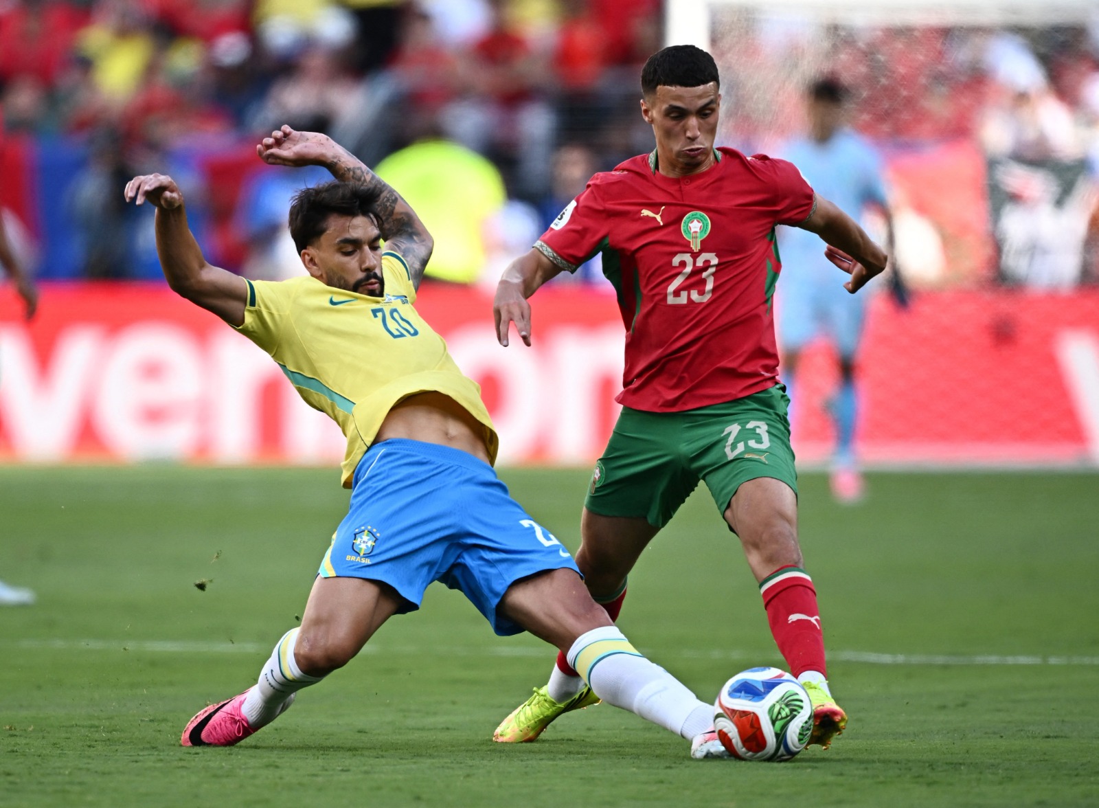 Marruecos empata a Brasil