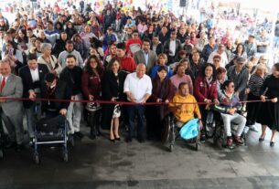 El alcalde de Tlalnepantla, Raciel Pérez Cruz inaugura Feria del Empleo por la Inclusión 2026