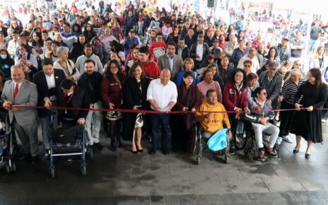 El alcalde de Tlalnepantla, Raciel Pérez Cruz inaugura Feria del Empleo por la Inclusión 2026