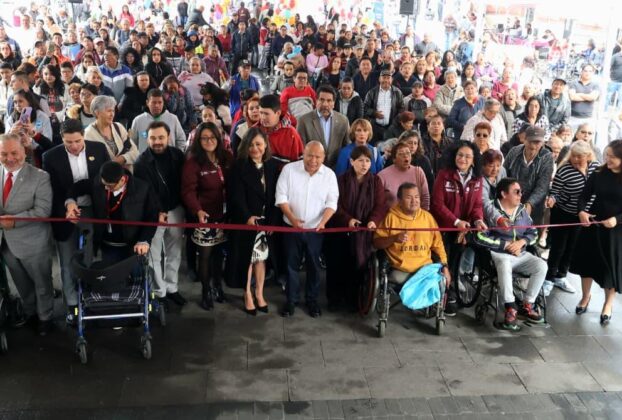 El alcalde de Tlalnepantla, Raciel Pérez Cruz inaugura Feria del Empleo por la Inclusión 2026