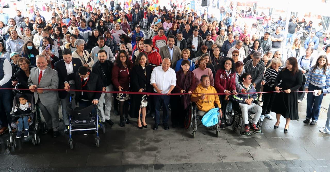 El alcalde de Tlalnepantla, Raciel Pérez Cruz inaugura Feria del Empleo por la Inclusión 2026