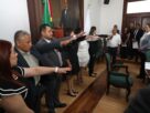 Raciel Pérez Cruz, alcalde de Tlalnepantla, toma protesta a personal de Juzgado Cívico