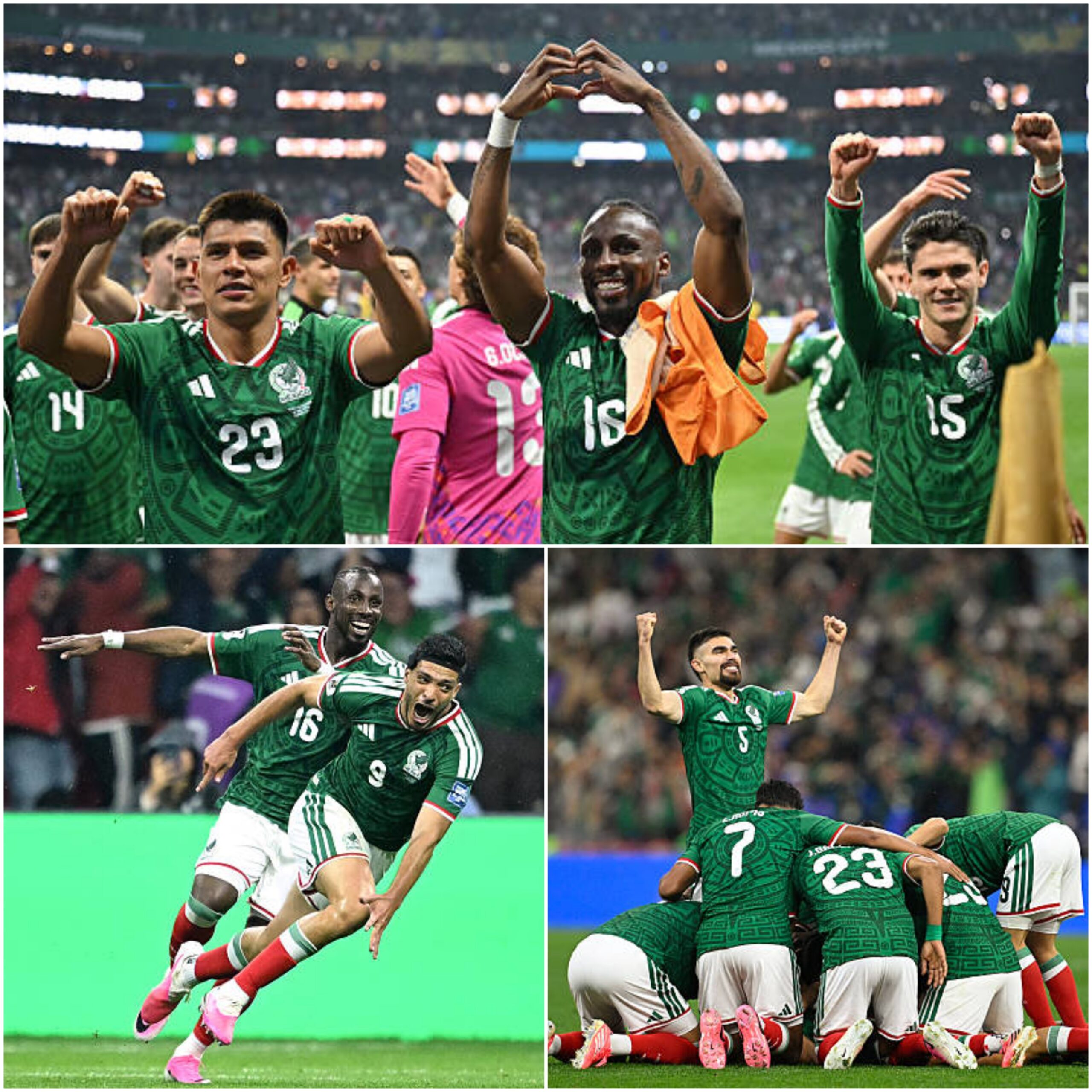 México vence 2-0 a Ecuador