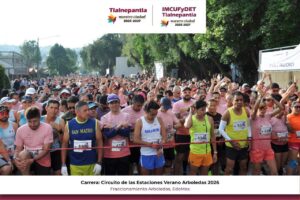 Más de 4 mil 100 corredores en Carrera Circuito de las Estaciones Arboledas