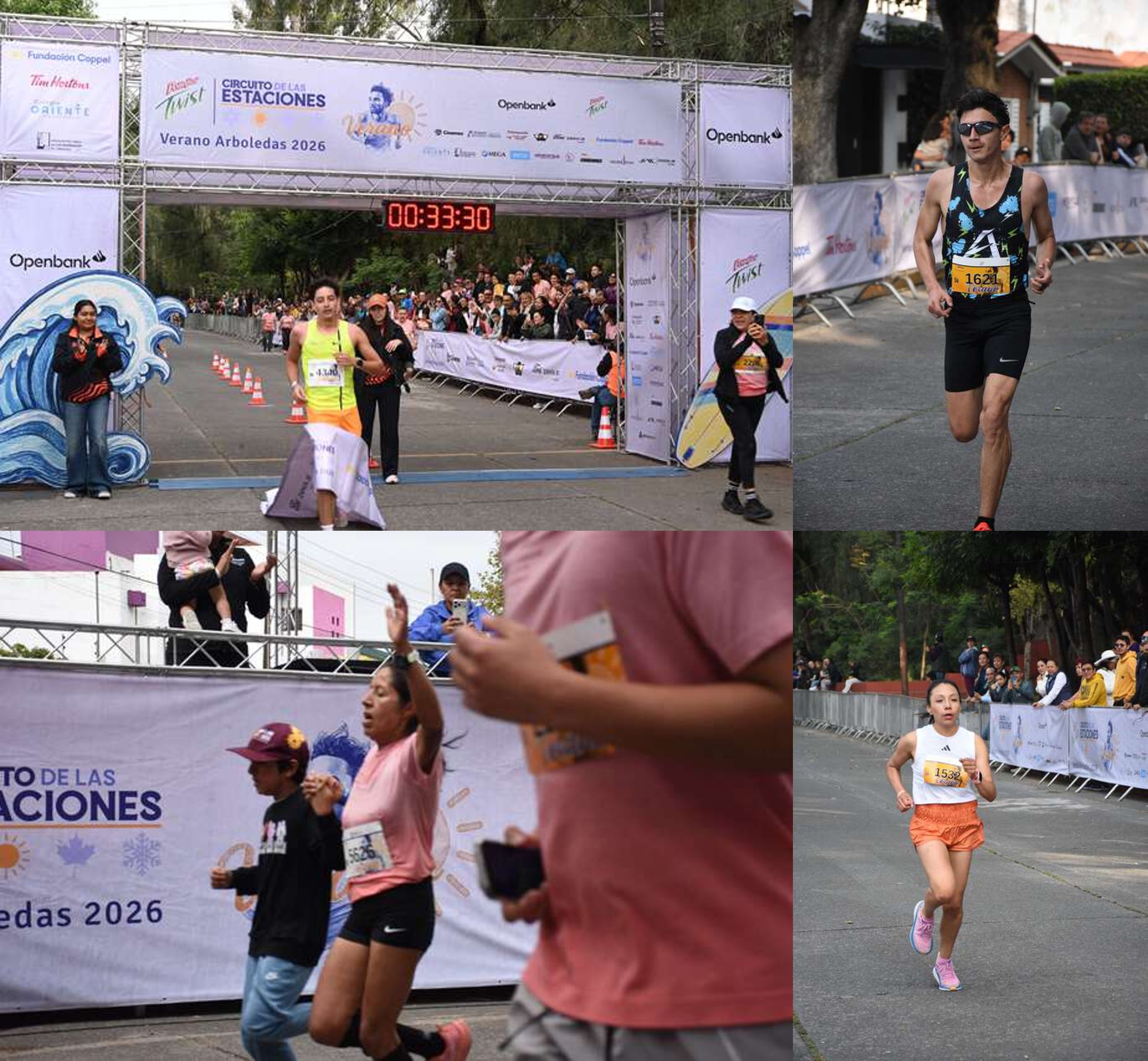 Buenas marcas en Carrera de Arboledas