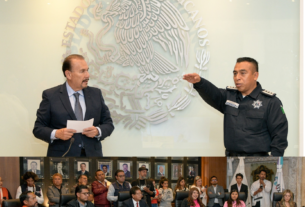 Director de Seguridad Pública y Seguridad Vial al Capitán de Corbeta IM. P. Justino Bautista Osorio de la Secretaría Marina