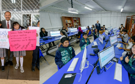 Más de 60 mil estudiantes se benefician con la modernización tecnológica en las escuelas de Atizapán de Zaragoza