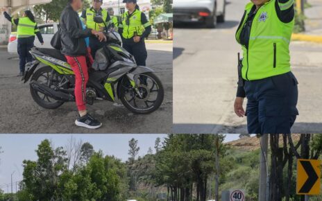 Policías orientan para movilidad segura en Atizapán de Zaragoza