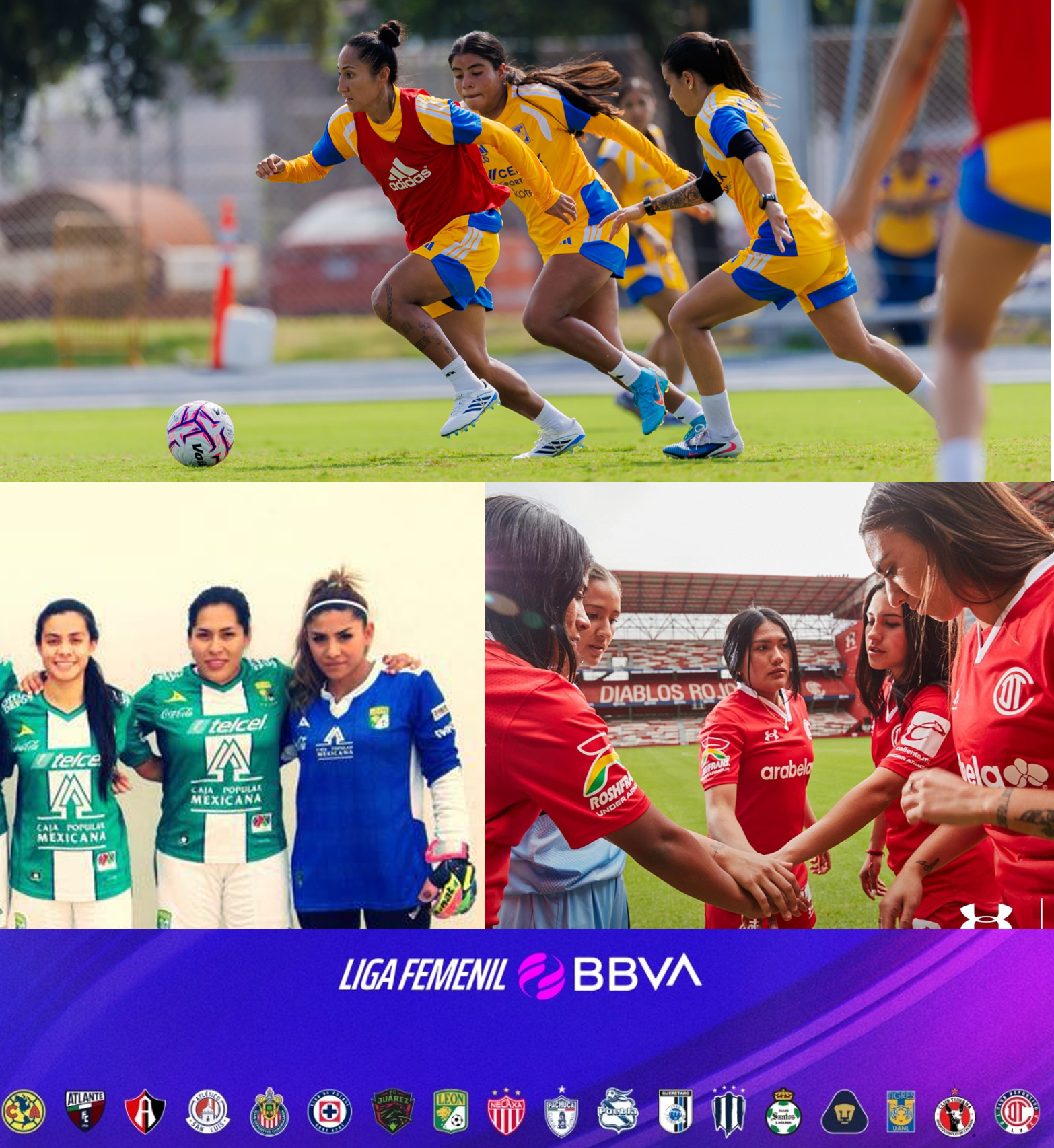 Afilan sus garras las futbolistas para apertura con nuevo formato