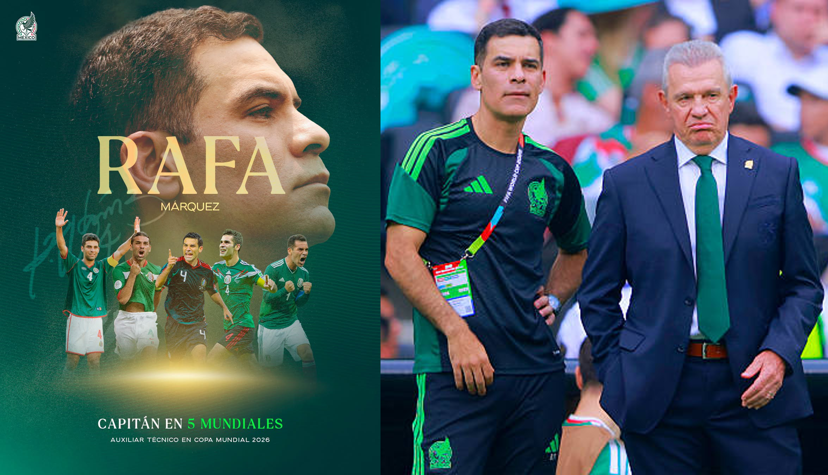 Llega Rafael Márquez a la Selección Mexicana de Futbol
