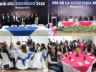 Festejos por Día del Abogado y Día de la Secretaria en Huixquilucan