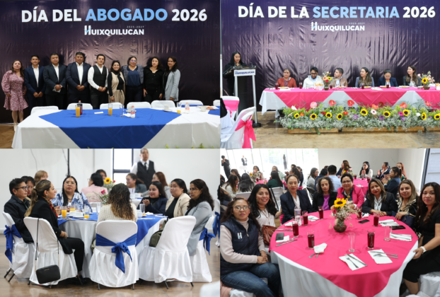 Festejos por Día del Abogado y Día de la Secretaria en Huixquilucan